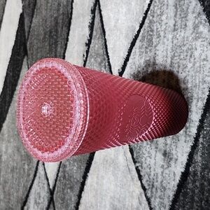 STARBUCKS 2022 PINK GRADIENT STUDDED VENTI COLD TUMBLER